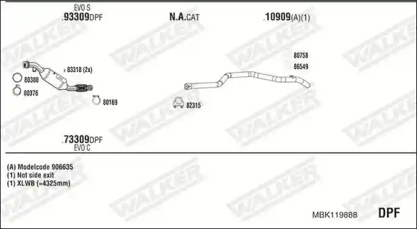 WALKER MBK119888
