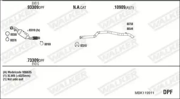 WALKER MBK119911