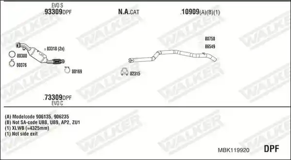 WALKER MBK119920
