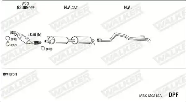 WALKER MBK120212A