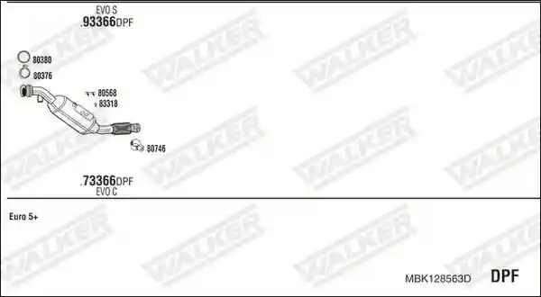 WALKER MBK128563D