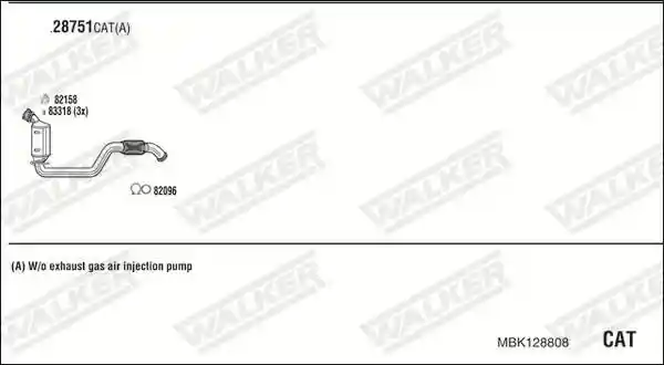 WALKER MBK128808