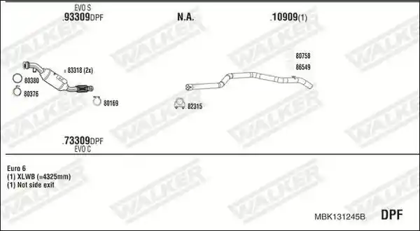 WALKER MBK131245B