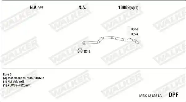 WALKER MBK131251A