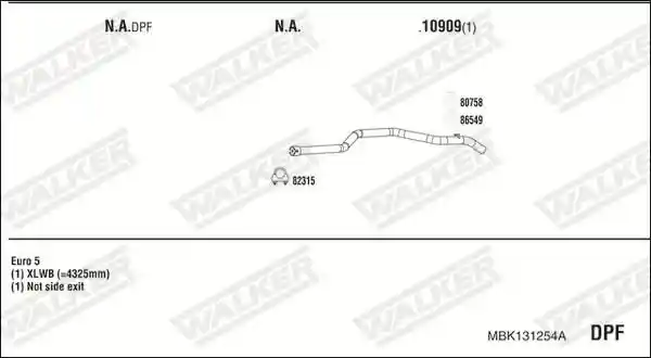 WALKER MBK131254A