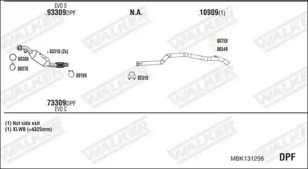 WALKER MBK131256