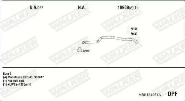 WALKER MBK131261A