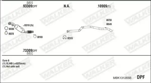WALKER MBK131265B