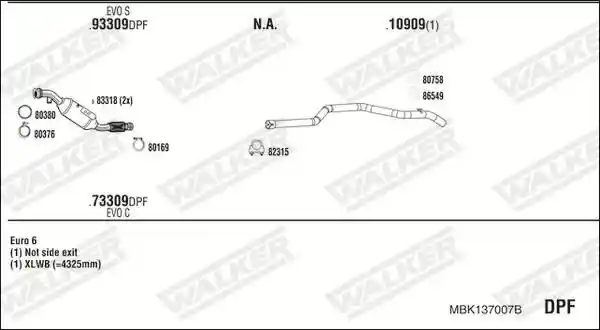 WALKER MBK137007B