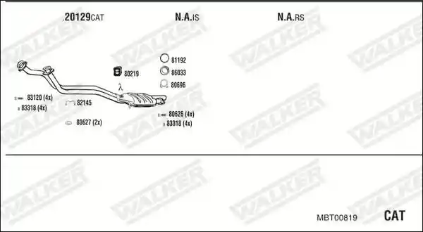 WALKER MBT00819