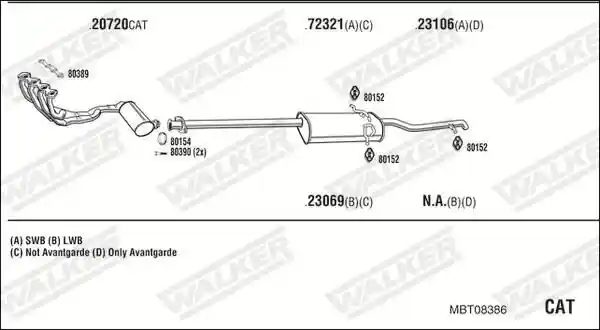 WALKER MBT08386