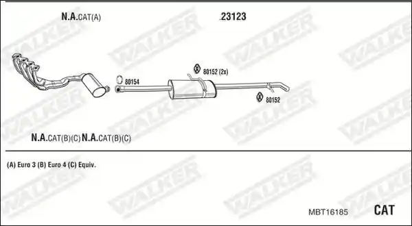 WALKER MBT16185