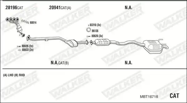 WALKER MBT16718