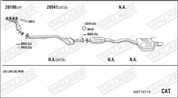 WALKER MBT16719