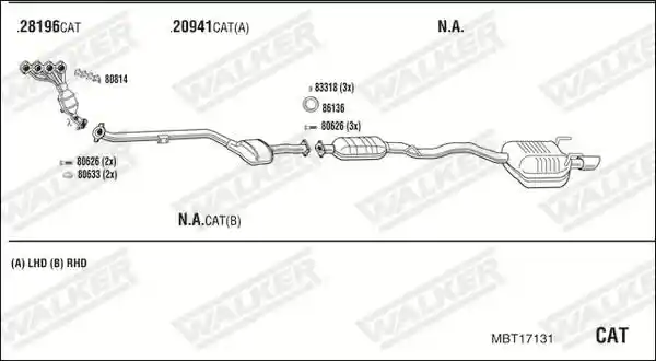 WALKER MBT17131