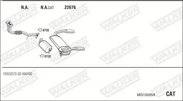 WALKER MG15005A