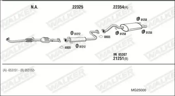 WALKER MG25000