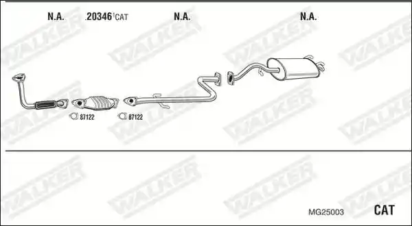 WALKER MG25003