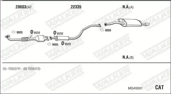 WALKER MG45001