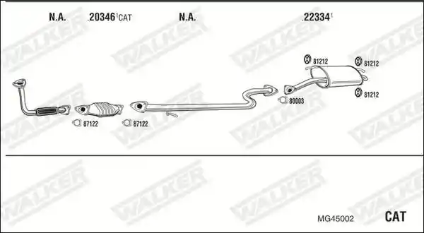 WALKER MG45002
