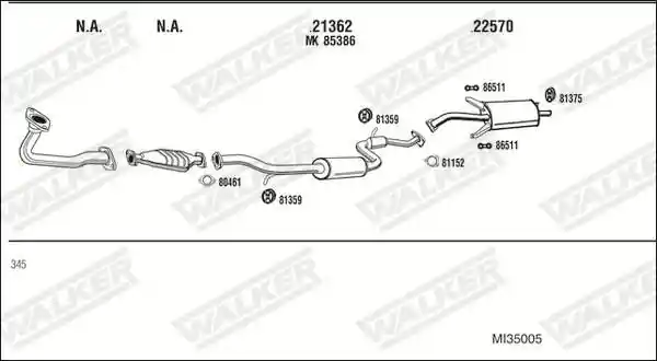 WALKER MI35005