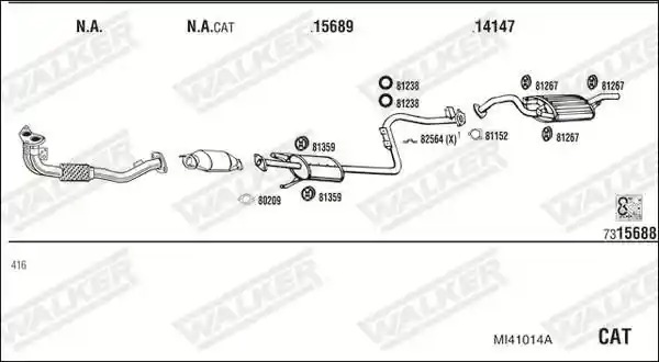WALKER MI41014A