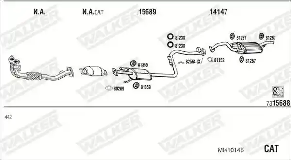 WALKER MI41014B