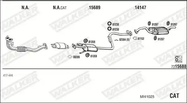 WALKER MI41025