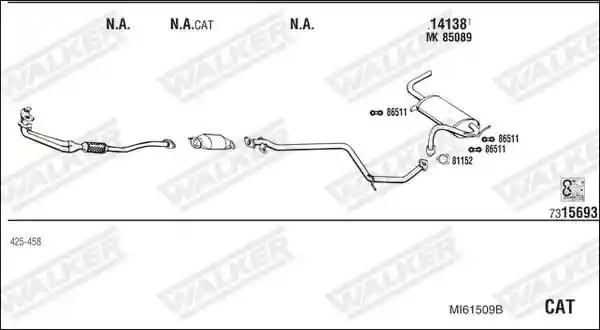WALKER MI61509B