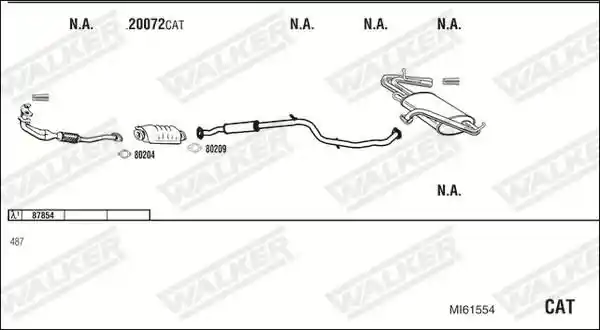 WALKER MI61554