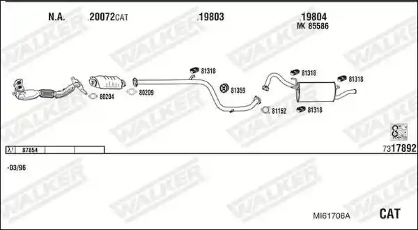 WALKER MI61706A