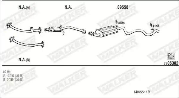 WALKER MI65511B