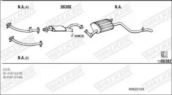 WALKER MI65512A