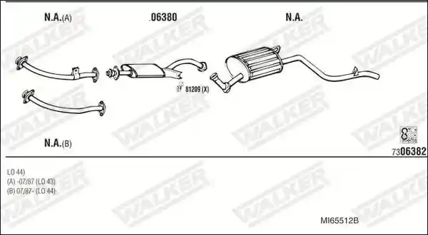 WALKER MI65512B