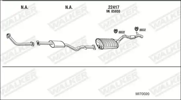 WALKER MI70020