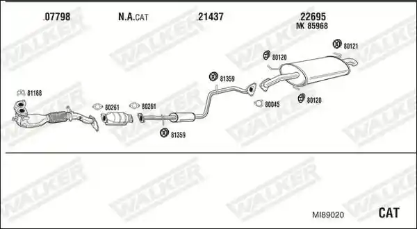 WALKER MI89020