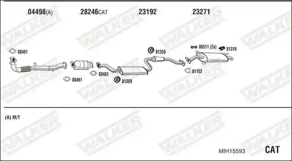 WALKER MIH15593