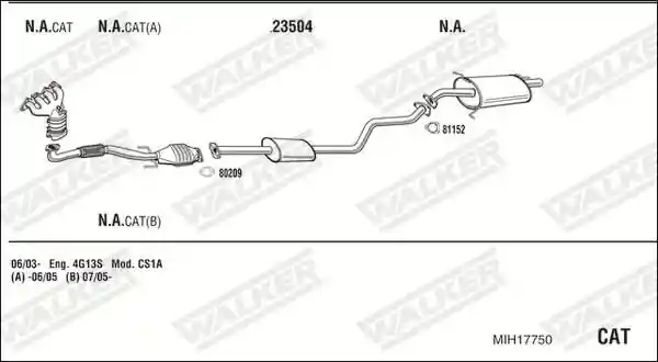 WALKER MIH17750