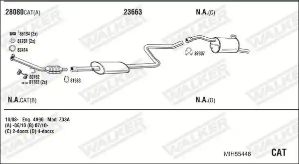 WALKER MIH55448