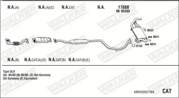 WALKER MIK005578A