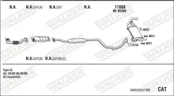 WALKER MIK005578B