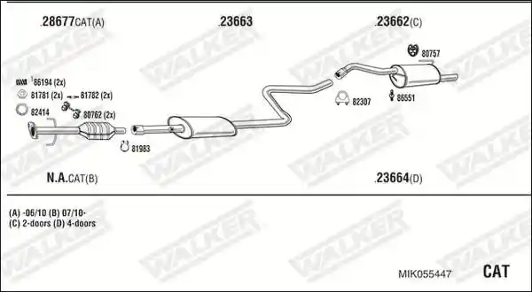 WALKER MIK055447