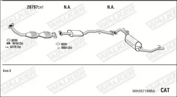 WALKER MIK057188BA