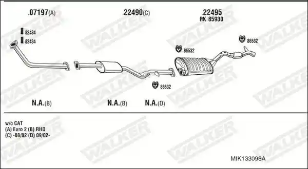 WALKER MIK133096A