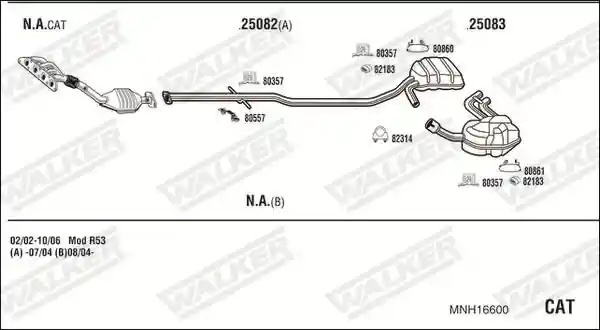 WALKER MNH16600