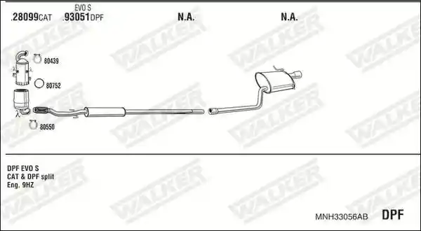 WALKER MNH33056AB