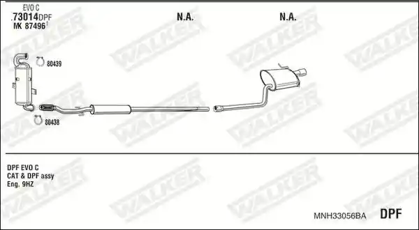 WALKER MNH33056BA
