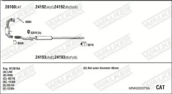 WALKER MNK005373A
