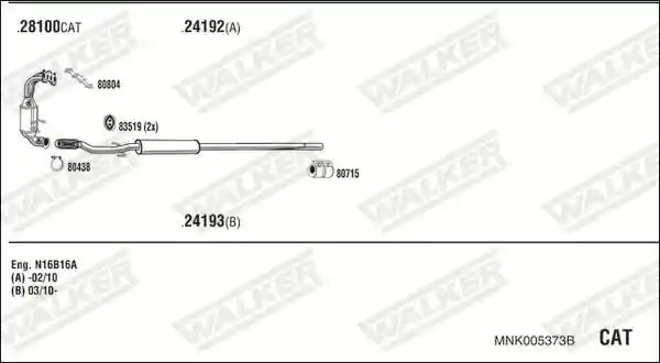 WALKER MNK005373B