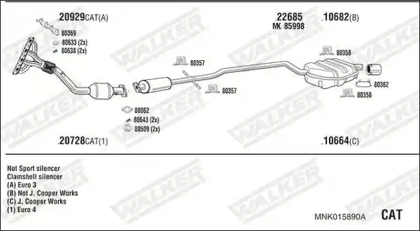 WALKER MNK015890A
